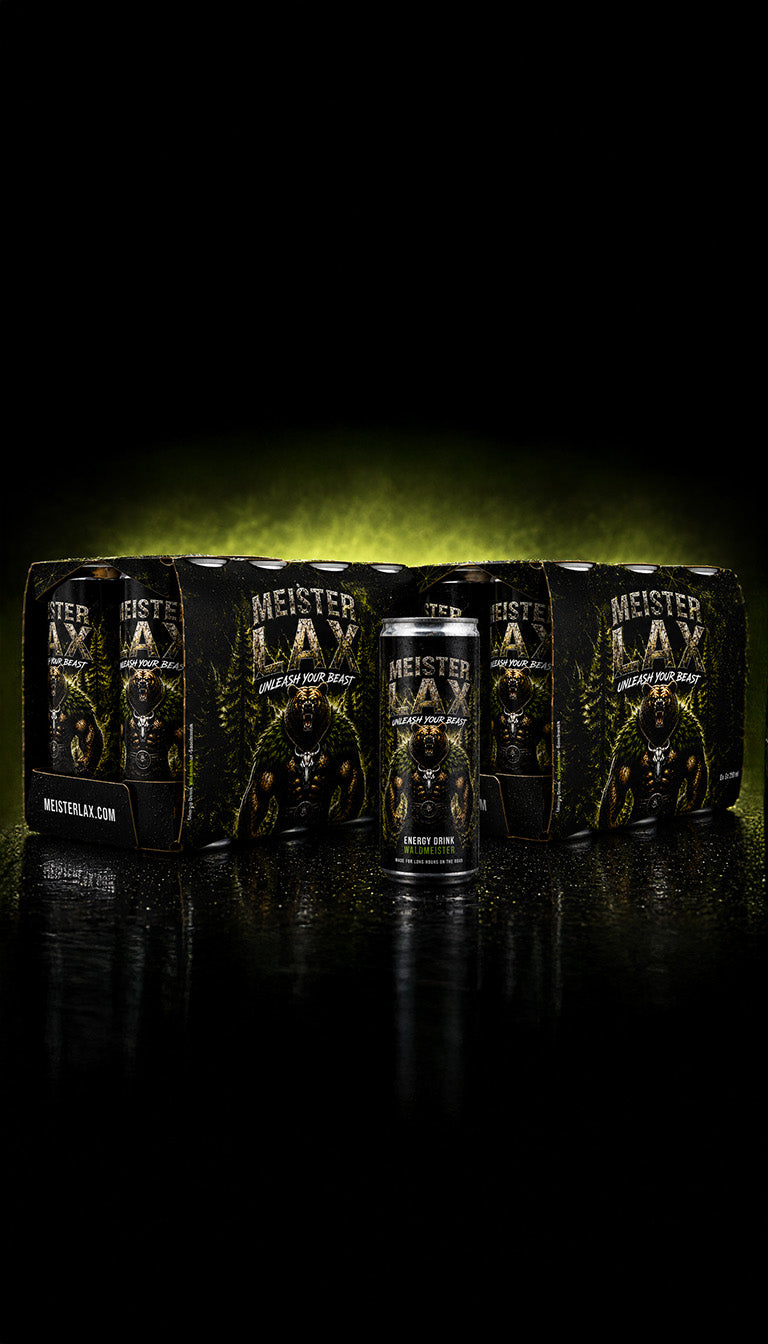 MeisterLax Energy Drink – Waldmeister (12er-Pack)