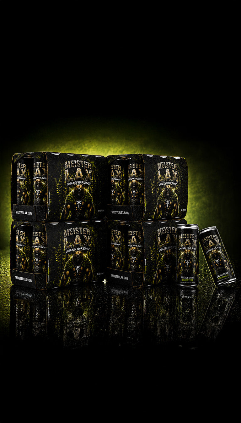 MeisterLax Energy Drink – Waldmeister (24er-Pack)