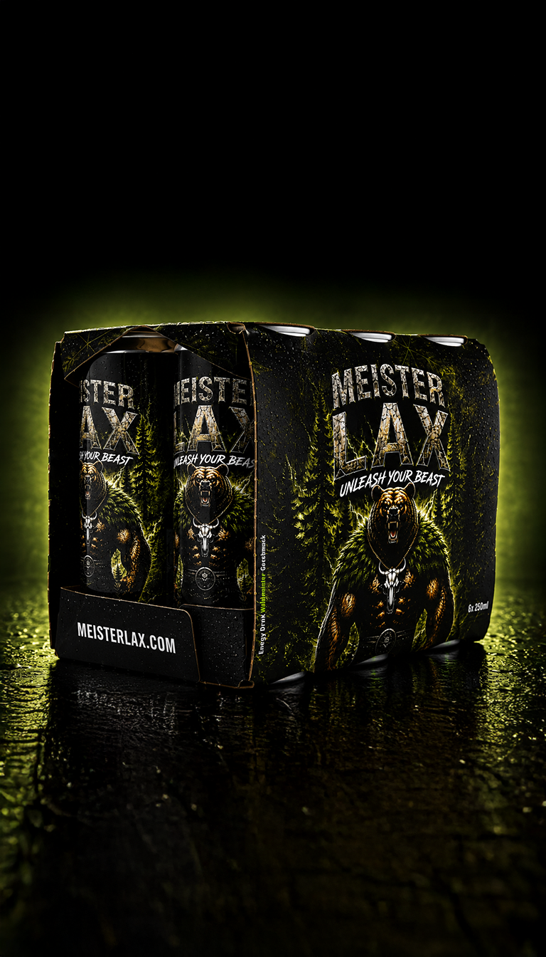 MeisterLax Energy Drink – Waldmeister (6er-Pack)
