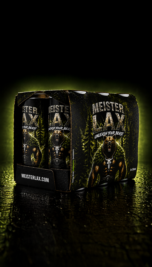MeisterLax Energy Drink – Waldmeister (6er-Pack)