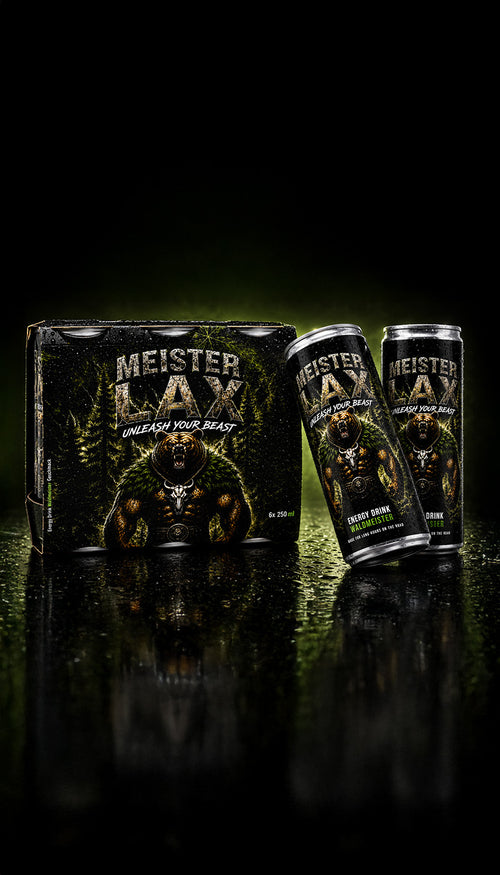MeisterLax Energy Drink – Waldmeister (24er-Pack)